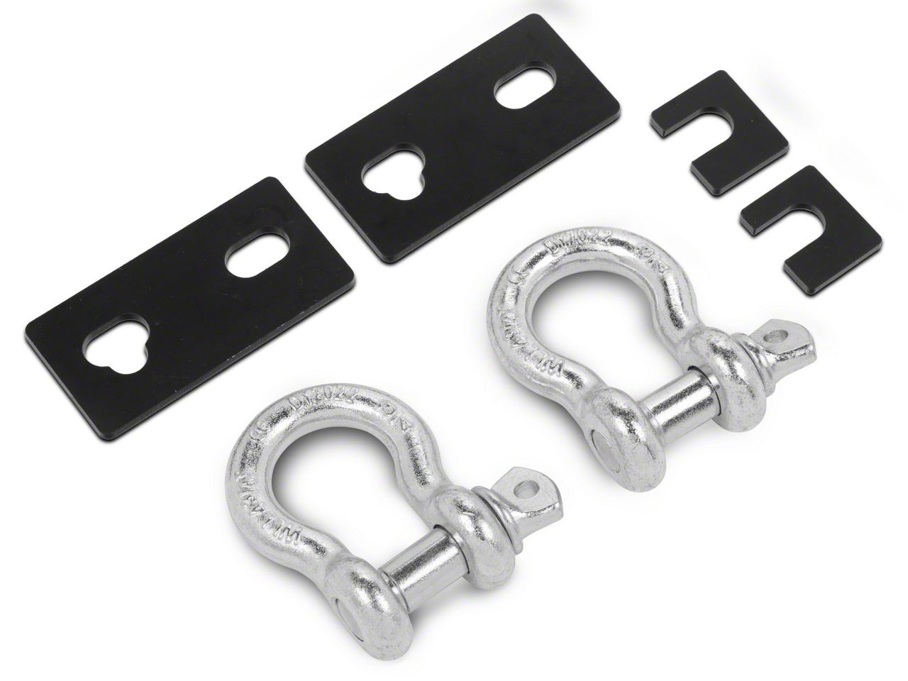 Barricade Jeep Wrangler Replacement Bumper Hardware Kit for J116900