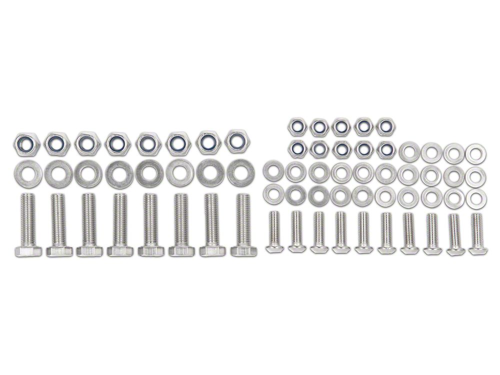 Barricade Replacement Fender Flare Hardware Kit for J100295 Only (9706