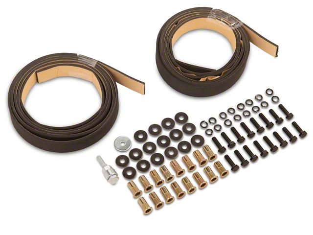 Barricade Replacement Fender Flare Hardware Kit for J107018 Only (07-18 Jeep Wrangler JK)