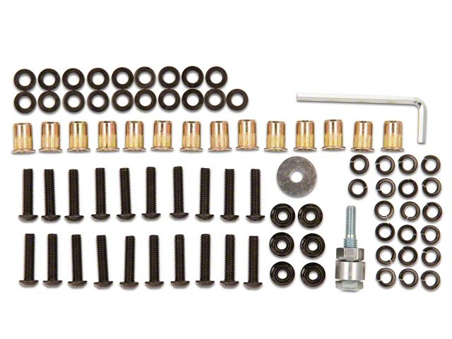 Barricade Replacement Fender Flare Hardware Kit for J132169-JL Only (18-24 Jeep Wrangler JL)