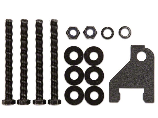 RedRock Replacement Hitch Hardware Kit for J123326 Only (07-24 Jeep Wrangler JK & JL)