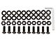 Barricade Replacement Rock Slider Hardware Kit for J100750 Only (97-06 Jeep Wrangler TJ, Excluding Unlimited)
