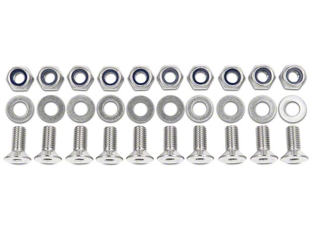 Barricade Replacement Rocker Guard Hardware Kit for J100293 Only (97-06 Jeep Wrangler TJ, Excluding Unlimited)