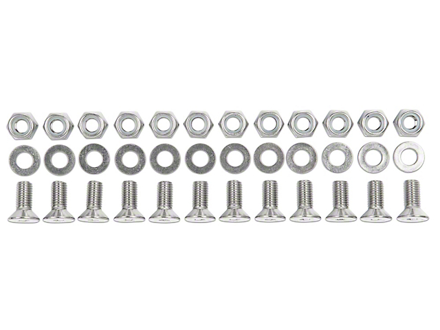 Barricade Replacement Rocker Guard Hardware Kit for J100299 Only (87-95 Jeep Wrangler YJ)