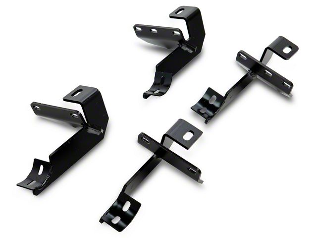 RedRock Replacement Side Step Bar Hardware Kit for J100554 Only (07-18 Jeep Wrangler JK 2-Door)