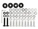 Deegan 38 Replacement Skid Plate Hardware Kit for J108779 Only (07-18 Jeep Wrangler JK)