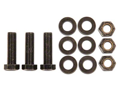 Barricade Replacement Spare Tire Extension Hardware Kit for J132860 Only (97-18 Jeep Wrangler TJ & JK)