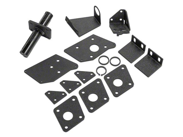 Barricade Replacement Tire Carrier Hardware Kit for J103687 Only (07-18 Jeep Wrangler JK)