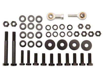 RedRock Replacement Tire Carrier Hardware Kit for J116338 Only (07-18 Jeep Wrangler JK)