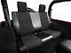 Smittybilt XRC Rear Seat Cover; Black (07-18 Jeep Wrangler JK 2-Door)