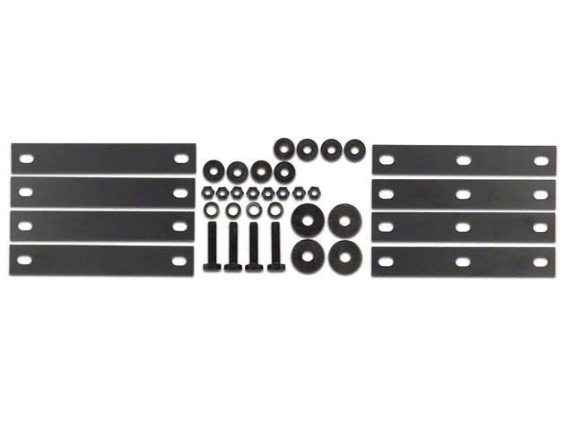 Barricade Replacement Rubi Rail Hardware Kit for J130315-JL Only (18-24 Jeep Wrangler JL 2-Door)
