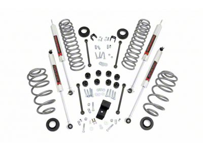 Rough Country 3.25-Inch Suspension Lift Kit with M1 Monotube Shocks (97-02 2.5L Jeep Wrangler TJ)
