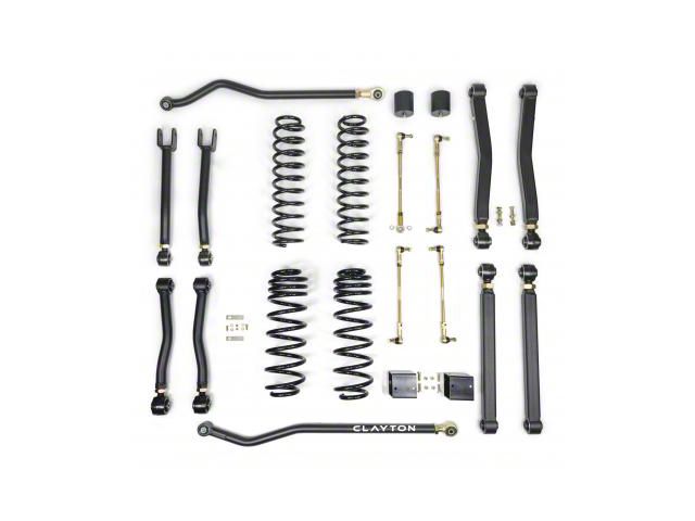 Clayton Off Road 3.50-Inch Overland Plus Suspension Lift Kit (21-24 Jeep Wrangler JL Rubicon 392)