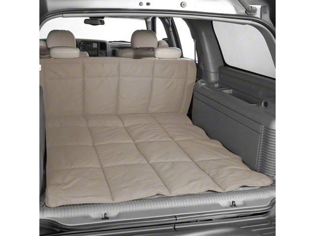 Covercraft Canine Covers Custom Padded Cargo Area Liner; Taupe (21-24 Jeep Wrangler JL 4xe)