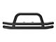 Smittybilt Tubular Front Bumper with Hoop; Textured Black (76-06 Jeep CJ5, CJ7, Wrangler YJ & TJ)