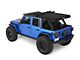 Bestop Supertop Squareback Soft Top; Black Diamond (18-24 Jeep Wrangler JL 4-Door)