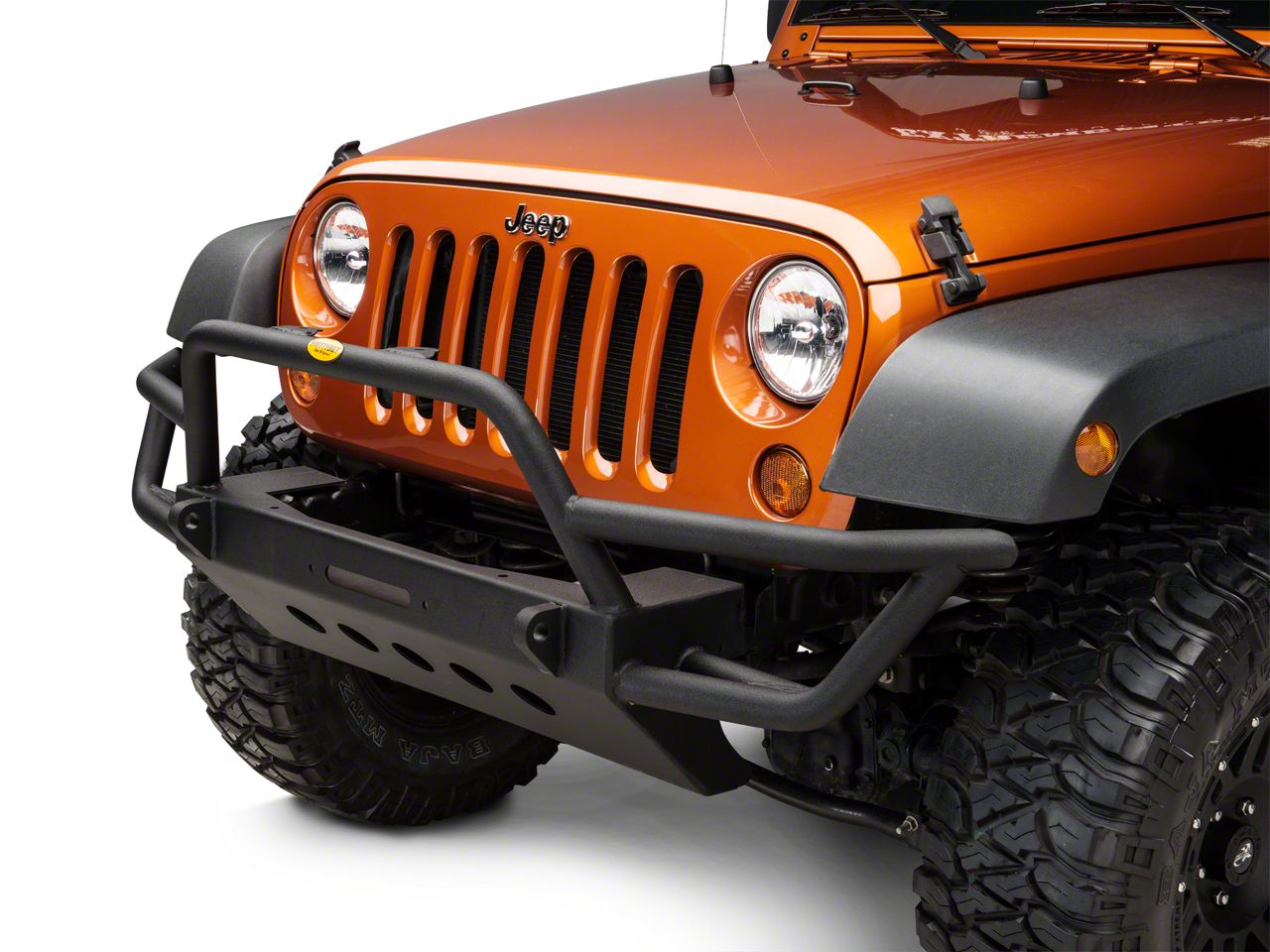 Smittybilt Wrangler SRC Front Bumper, Textured Black 76723 (0718 Jeep