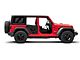 DV8 Offroad Spec Series Half Doors; Rear (18-24 Jeep Wrangler JL 4-Door)