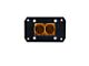 Heretic Studios 2-Inch Flush Mount Amber LED Pod Light; Flood Beam (Universal; Some Adaptation May Be Required)