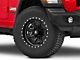 Mammoth Split 16 Beadlock Satin Black Wheel; 17x9 (18-24 Jeep Wrangler JL)