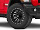Mammoth 12 Hole Beadlock Satin Black Wheel; 18x9 (18-24 Jeep Wrangler JL)