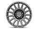 Rovos Wheels Bara Charcoal Wheel; 17x9 (07-18 Jeep Wrangler JK)