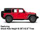 Rovos Wheels Bara Charcoal Wheel; 17x9 (18-24 Jeep Wrangler JL)