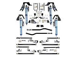 EVO Manufacturing 3 to 5-Inch Enforcer PRO High Clearance Long Arm Suspension Lift Kit with King Coil-Overs and Front and Rear Track Bars (18-23 2.0L or 3.6L Jeep Wrangler JL 4-Door, Excluding 4xe)
