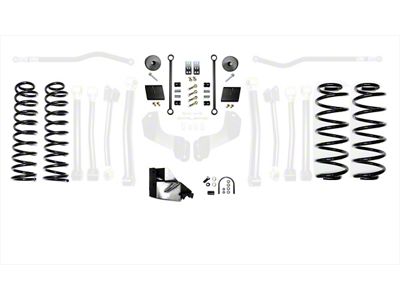 EVO Manufacturing 3.50-Inch High Clearance Long Arm Suspension Kit (18-23 2.0L or 3.6L Jeep Wrangler JL 4-Door, Excluding 4xe)