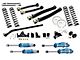 EVO Manufacturing 3-Inch Enforcer Stage 2 Suspension Lift Kit with Draglink Flip Kit and King 2.5 Reservoir Shocks (07-18 Jeep Wrangler JK)