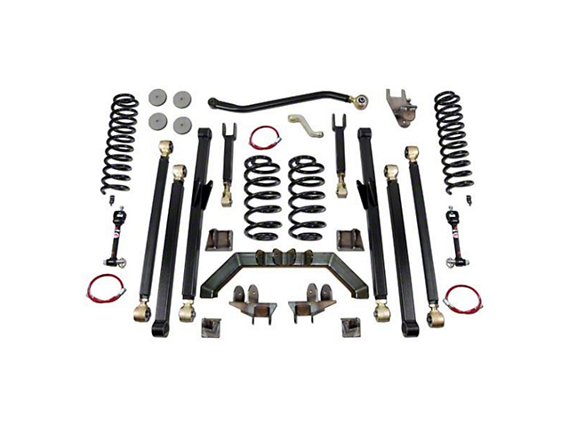 Clayton Off Road 4-Inch Long Arm Suspension Lift Kit (97-06 Jeep Wrangler TJ, Excluding Unlimited)