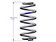 Clayton Off Road 4-Inch Rear Lift Coil Springs (97-06 Jeep Wrangler TJ)