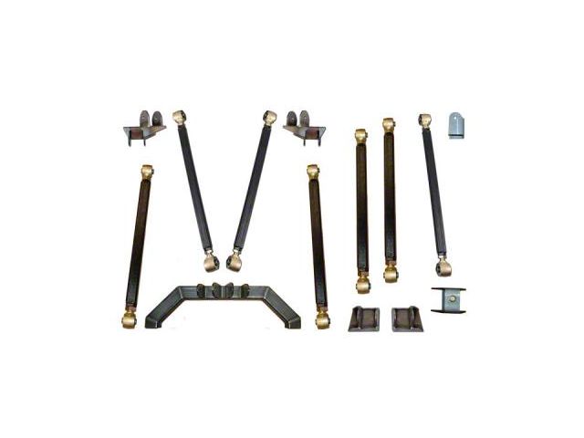Clayton Off Road Pro Series 3-Link Front and Rear Long Arm Upgrade Kit (04-06 Jeep Wrangler TJ Unlimited)