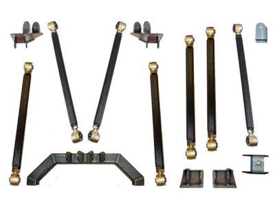 Clayton Off Road Pro Series 3-Link Front and Rear Long Arm Upgrade Kit (04-06 Jeep Wrangler TJ Unlimited)