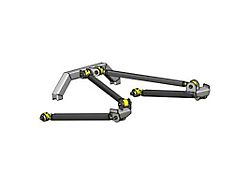 Clayton Off Road Pro Series Rear Long Arm Upgrade Kit (97-06 Jeep Wrangler TJ, Excluding Unlimited)