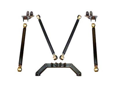 Clayton Off Road Pro Series Rear Long Arm Upgrade Kit (04-06 Jeep Wrangler TJ Unlimited)