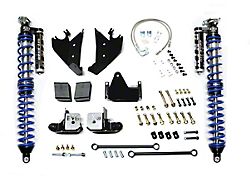 EVO Manufacturing 11.50-Inch Travel Rear Bolt-On EVO Spec King 2.5 Coil-Over Kit with Compression Adjusters (07-18 Jeep Wrangler JK w/ Stock Axle)