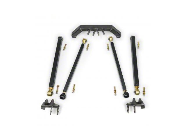 Clayton Off Road Rear Long Arm Upgrade Kit (97-06 Jeep Wrangler TJ, Excluding Unlimited)