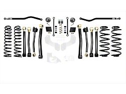 EVO Manufacturing 2.50-Inch Enforcer Stage 4 Suspension Lift Kit with Front and Rear Track Bars (18-23 2.0L or 3.6L Jeep Wrangler JL, Excluding 4xe)