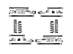 EVO Manufacturing 2.50-Inch Heavy Duty High Clearance Long Arm Suspension Lift Kit (18-23 Jeep Wrangler JL 4-Door, Excluding EcoDiesel)