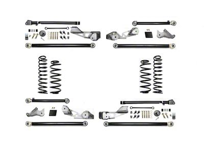 EVO Manufacturing 2.50-Inch Heavy Duty High Clearance Long Arm Suspension Lift Kit (18-24 Jeep Wrangler JL 4-Door, Excluding 4xe & EcoDiesel)