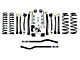 EVO Manufacturing 3.50-Inch Enforcer Stage 4 Suspension Lift Kit with Front and Rear Track Bars (18-24 2.0L or 3.6L Jeep Wrangler JL, Excluding 4xe)