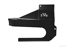 EVO Manufacturing Protek Exhaust Loop Skid; Black (18-20 3.6L Jeep Wrangler JL 4-Door)