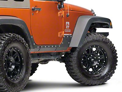 Smittybilt Jeep Wrangler XRC Body Cladding; Black Textured 76886 (07-18 Jeep  Wrangler JK 2-Door) - Free Shipping