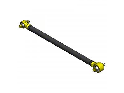 Clayton Off Road Adjustable Front Track Bar with Forged Johnny Joint; 2-Inch Width Lower (97-06 Jeep Wrangler TJ)