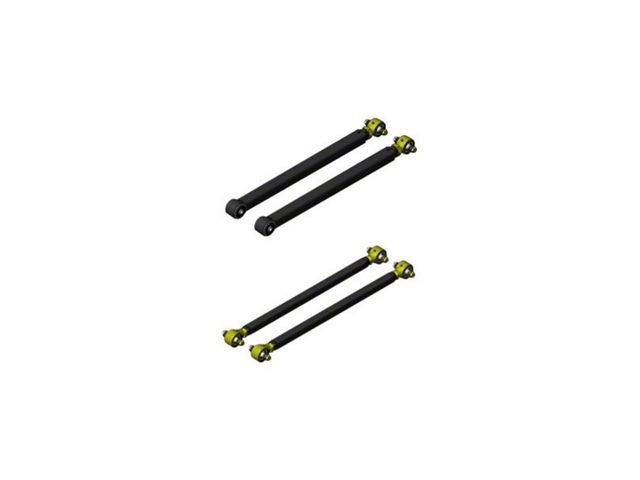 Clayton Off Road Adjustable Long Rear Upper and Lower Control Arms (97-06 Jeep Wrangler TJ)