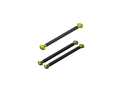 Clayton Off Road Pro Series Double Adjustable Long Front Upper and Lower Control Arms (84-01 Jeep Cherokee XJ)