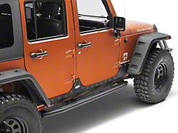 Smittybilt XRC Body Cladding; Black Textured (07-18 Jeep Wrangler JK 4-Door)