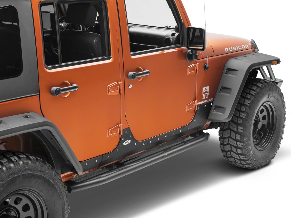 Smittybilt Jeep Wrangler XRC Body Cladding; Black Textured 76887 (07-18 Jeep  Wrangler JK 4-Door) - Free Shipping