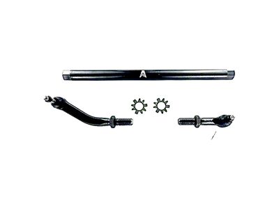 Apex Chassis 2.5-Ton Drag Link Assembly without Flip Kit; Steel (18-24 Jeep Wrangler JL)